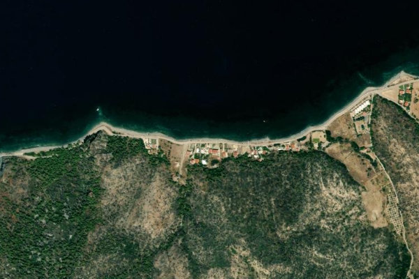 Satellite image of the area around Ntourákos