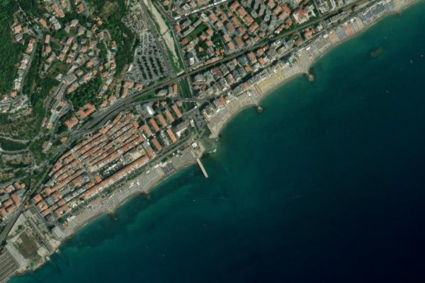 Imagen de satélite del entorno de Maremola