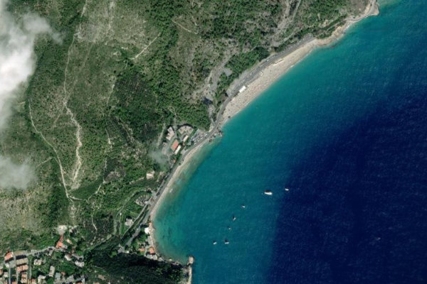 Imagen de satélite del entorno de Rio Bordella
