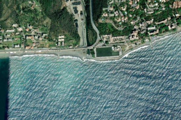 Imagen de satélite del entorno de Torrente Lerone
