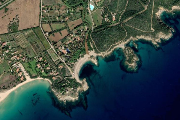 Imagen de satélite del entorno de Rio Chia