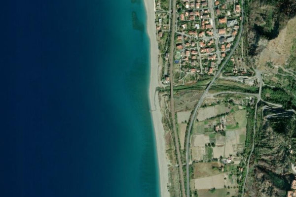 Imagen de satélite del entorno de Fiume Cento Acque