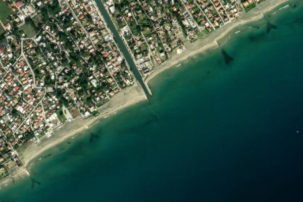 Imagen de satélite del entorno de Fiume Sisto