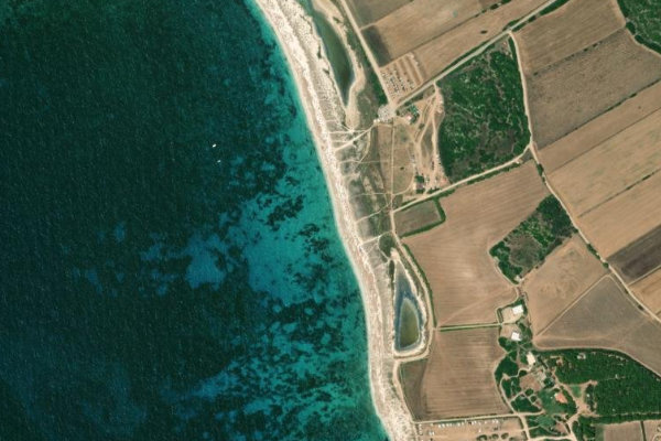 Imagen de satélite del entorno de Mari Ermi