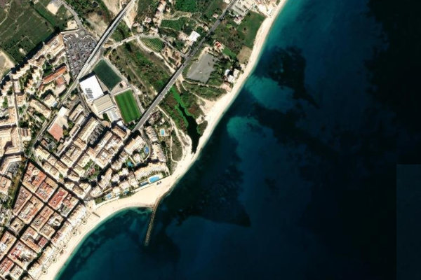 Imagen de satélite del entorno de Riu Algar