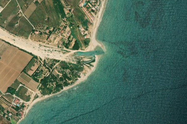 Imagen de satélite del entorno de Riu de les Coves