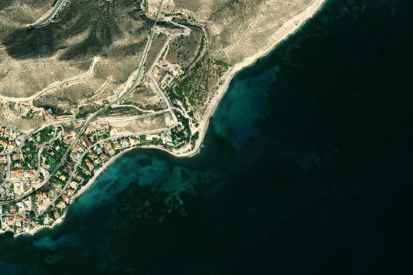 Imagen de satélite del entorno de Barranc d'Aigües