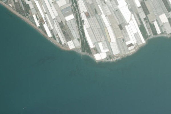 Imagen de satélite del entorno de Río Adra