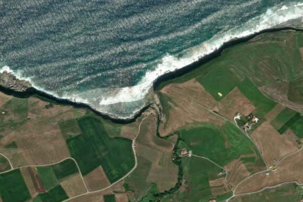Imagen de satélite del entorno de Arroyo de la Presa