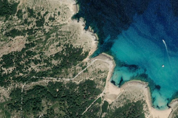 Imagen de satélite del entorno de Alcúdia · sector de desembocadura 3