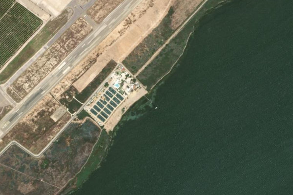 Imagen de satélite del entorno de Camping Mar Menor