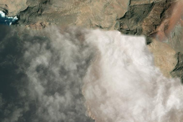 Imagen de satélite del entorno de San Sebastián de La Gomera · sector de muelle 5