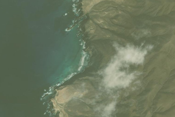 Imagen de satélite del entorno de Cueva de Lobos