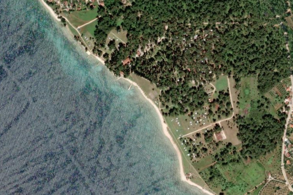 Imagen de satélite del entorno de Fažana