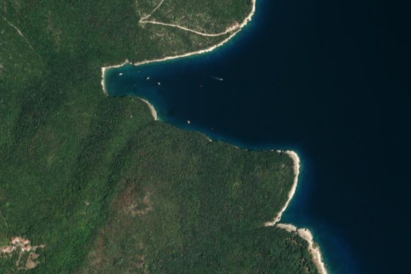 Imagen de satélite del entorno de Vidas