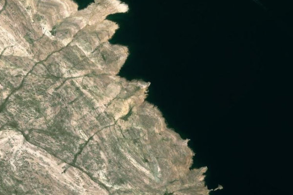 Imagen de satélite del entorno de Starca draga