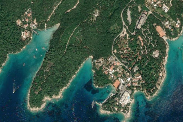 Imagen de satélite del entorno de Punta Marija