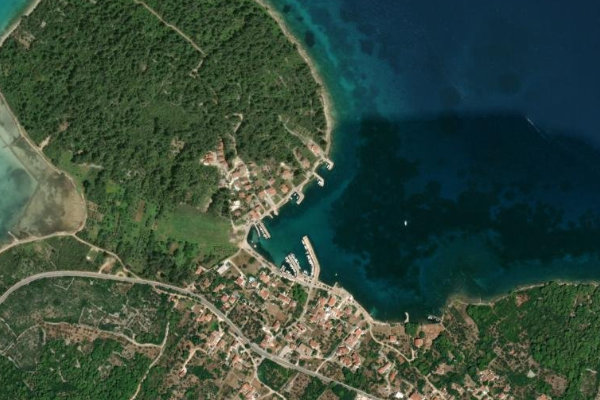 Imagen de satélite del entorno de Barićevi
