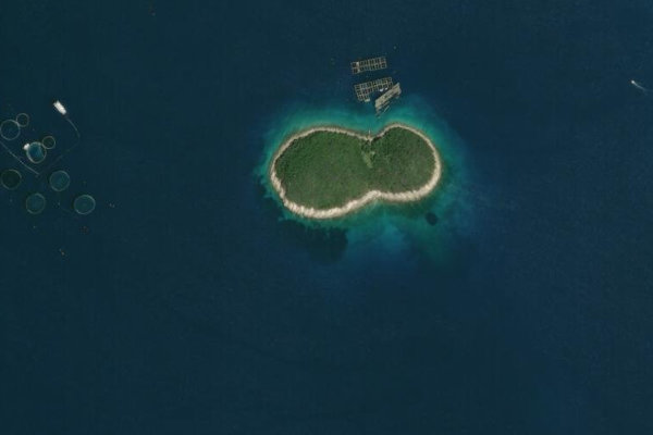 Imagen de satélite del entorno de Bisage