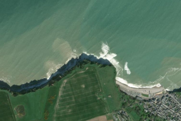 Imagen de satélite del entorno de Pointe du Chicard