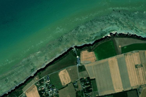 Imagen de satélite del entorno de la Pointue