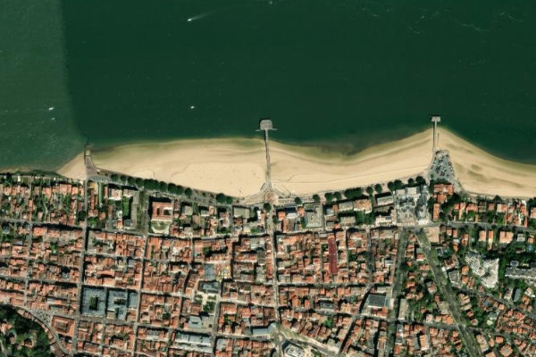 Imagen de satélite del entorno de Jetée Thiers