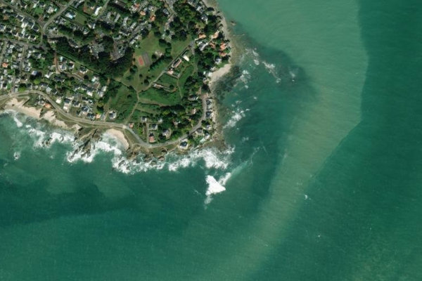 Imagen de satélite del entorno de Pointe de Penchâteau