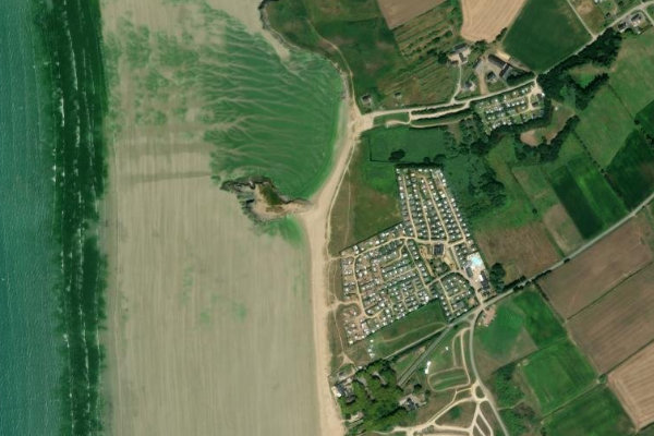 Imagen de satélite del entorno de Île Salgren