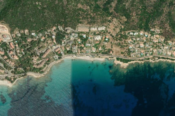Imagen de satélite del entorno de Barbicagja