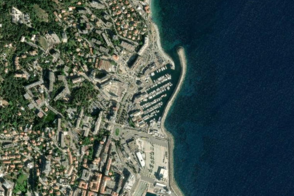 Imagen de satélite del entorno de Port de Toga