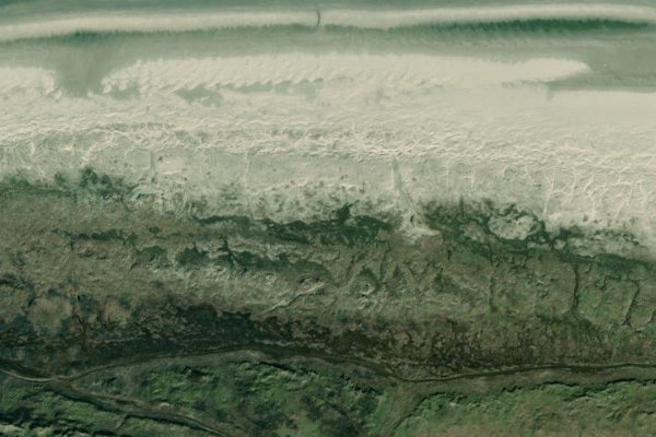 Imagen de satélite del entorno de Kalfamer