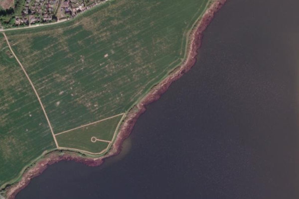 Imagen de satélite del entorno de Deviner See