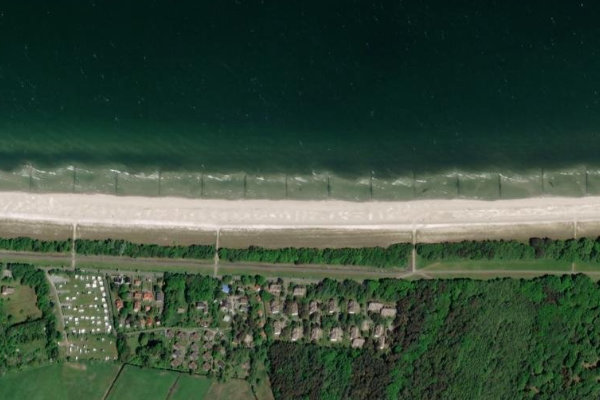 Imagen de satélite del entorno de Dreiländereck