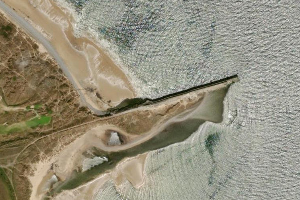Imagen de satélite del entorno de North Gare