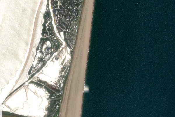 Imagen de satélite del entorno de Sudbourne Beach