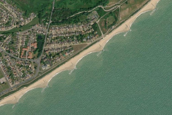 Imagen de satélite del entorno de Connaught Bay