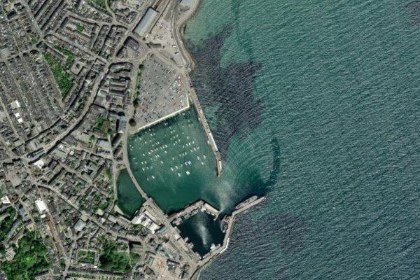 Imagen de satélite del entorno de Albert Pier