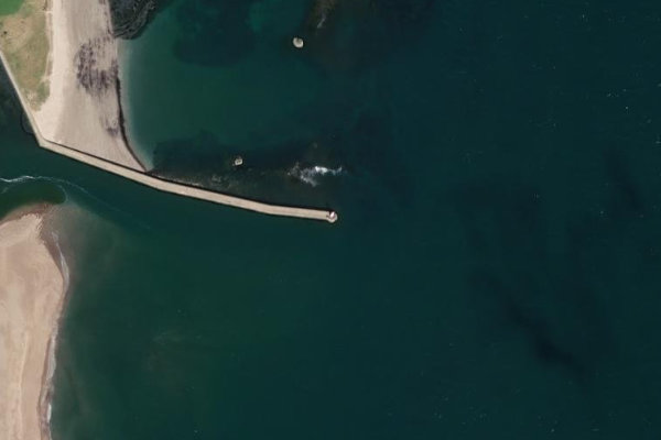 Imagen de satélite del entorno de Berwick Lighthouse