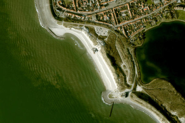 Imagen de satélite del entorno de Westkapelle