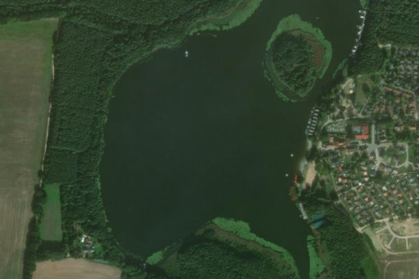 Imagen de satélite del entorno de Granzower Möschen