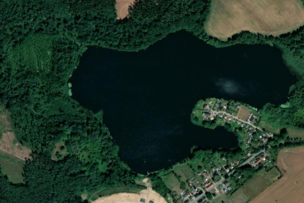 Imagen de satélite del entorno de Tramser See