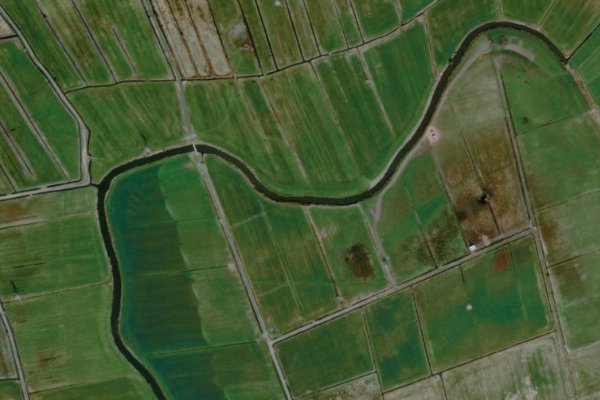 Imagen de satélite del entorno de Alte Geeste (Spaden)