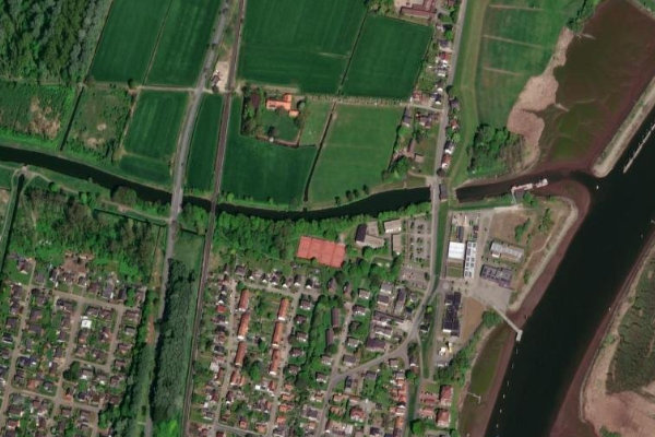Imagen de satélite del entorno de Lienekanal (Elsfleth)