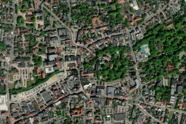 Imagen de satélite del entorno de Soeste (Cloppenburg)