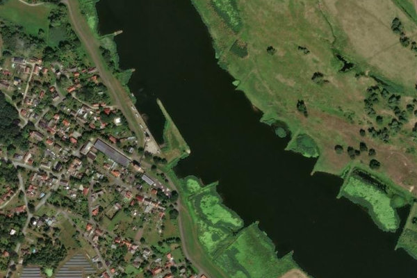 Imagen de satélite del entorno de Oder (Groß Neuendorf)