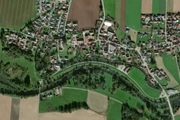 Imagen de satélite del entorno de Altvils (Walchsing)