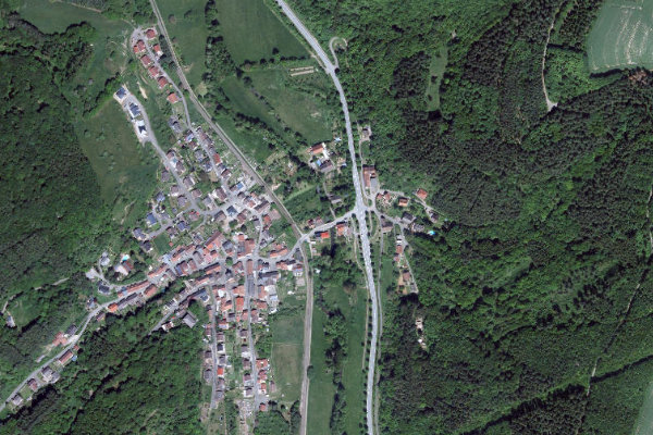 Imagen de satélite del entorno de Lauter (Lohnweiler)