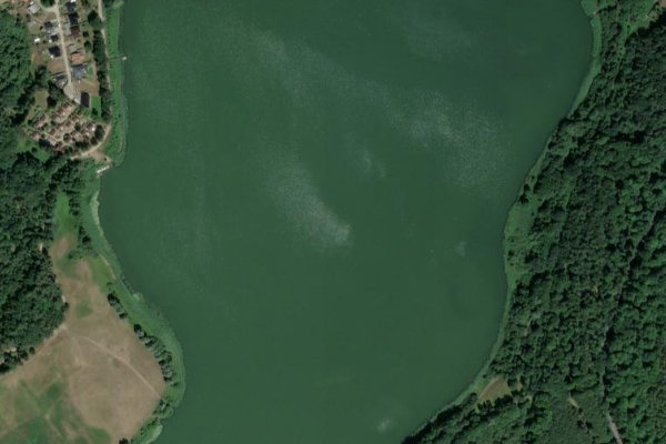 Imagen de satélite del entorno de Glammsee (Warin)