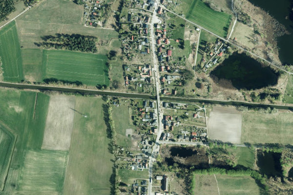 Imagen de satélite del entorno de Wentowkanal