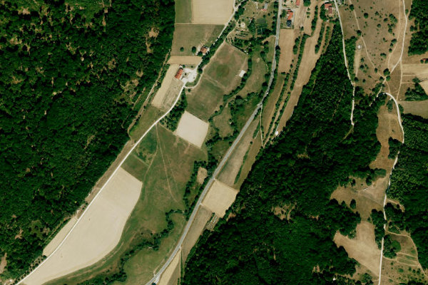 Imagen de satélite del entorno de Anlauter (Kinding)